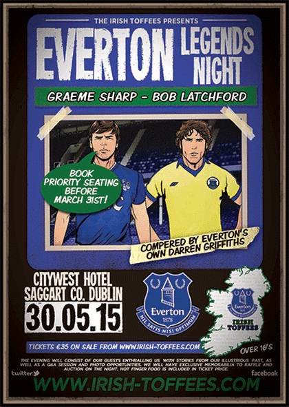 Everton in Ireland May 30th 2015 Dublin