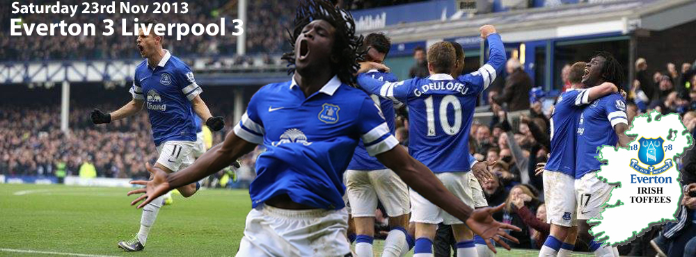 Everton 3 Liverpool 3 November 23rd 2013 Review